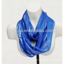 Мода вискоза металлический люрекс бесконечности леди шарф